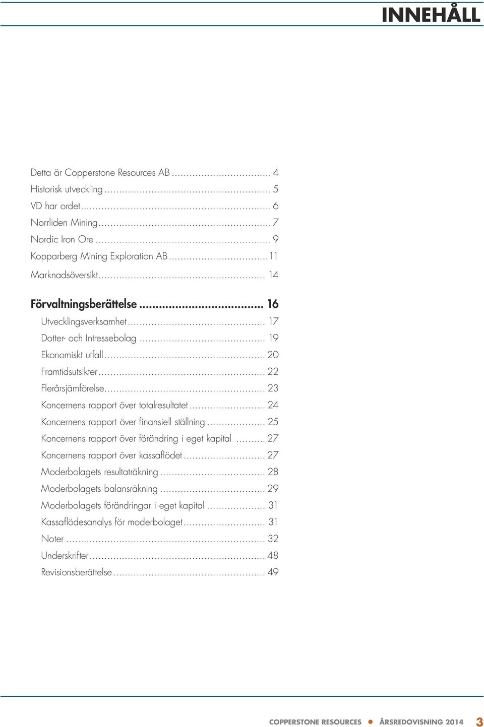 .. 23 Koncernens rapport över totalresultatet... 24 Koncernens rapport över finansiell ställning... 25 Koncernens rapport över förändring i eget kapital... 27 Koncernens rapport över kassaflödet.