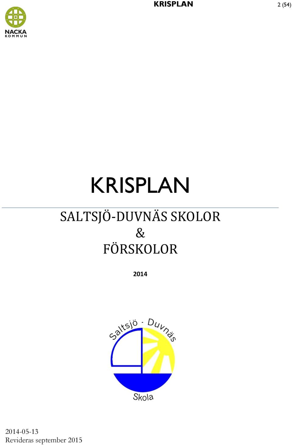 FÖRSKOLOR 2014