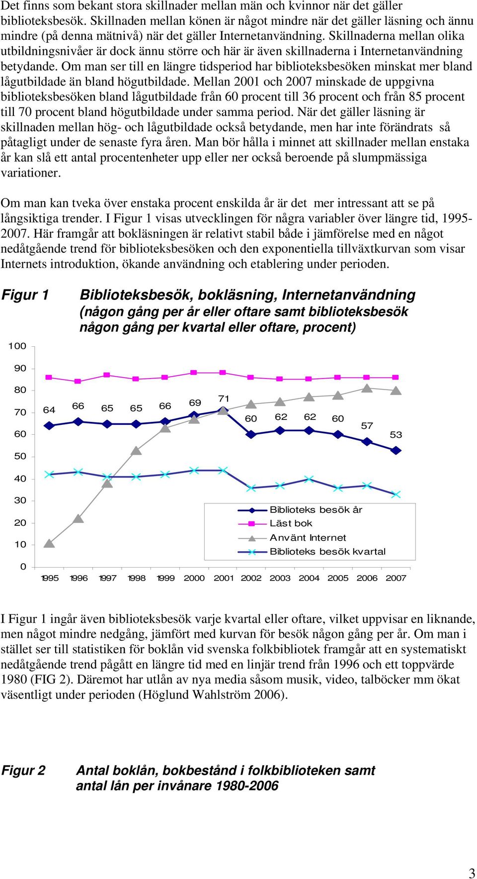 Skillnaderna mellan olika utbildningsnivåer är dock ännu större och här är även skillnaderna i Internetanvändning betydande.