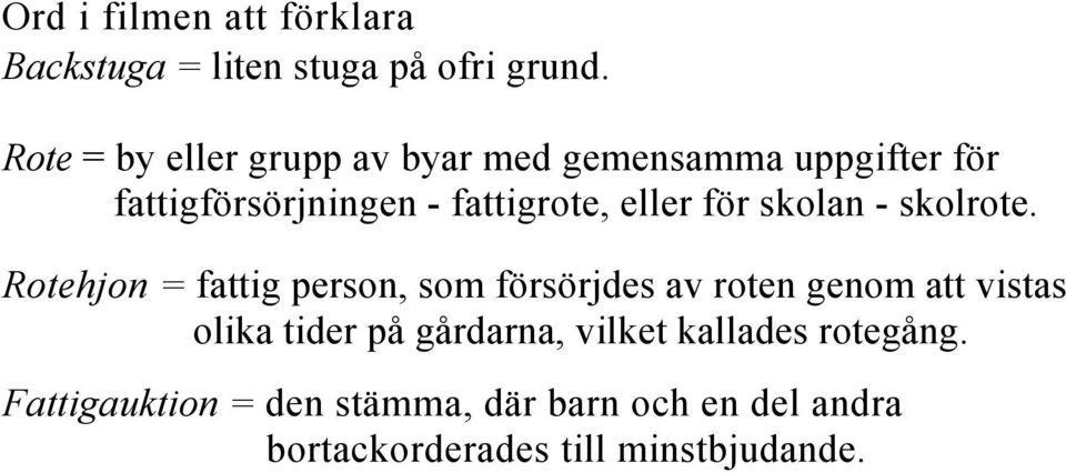 för skolan - skolrote.