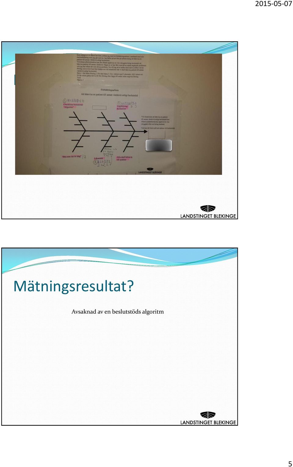 deltagande Mätningsresultat?