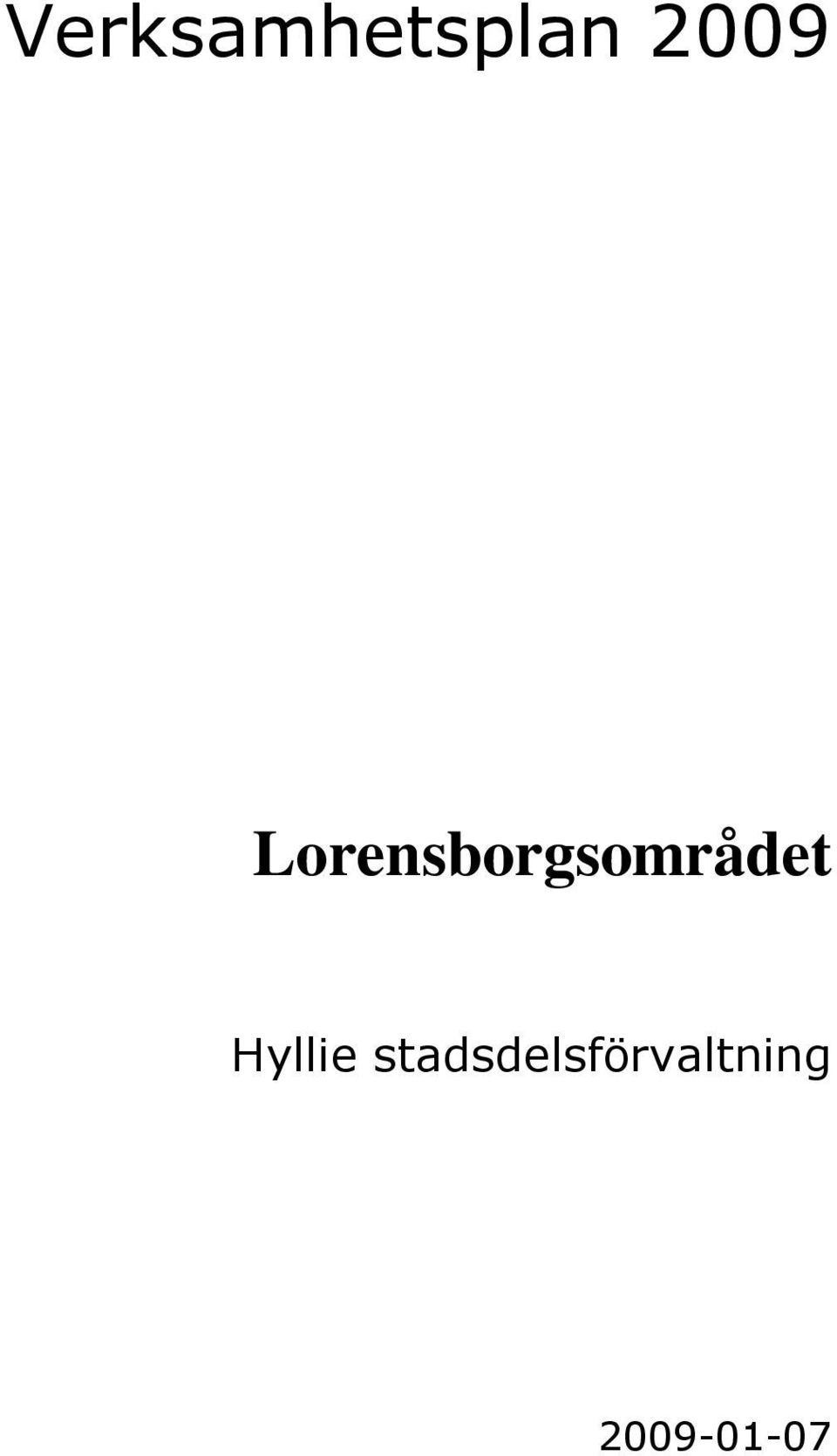 Lorensborgsområdet