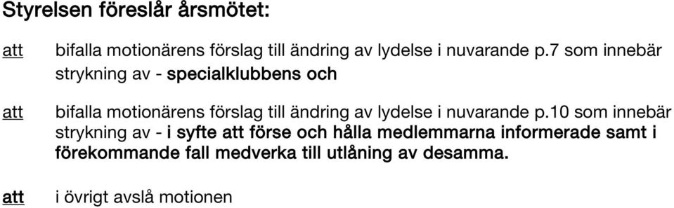 av lydelse i nuvarande p.