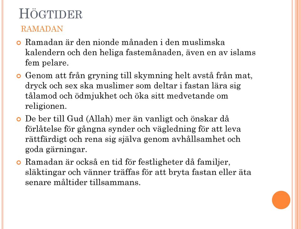 medvetande om religionen.