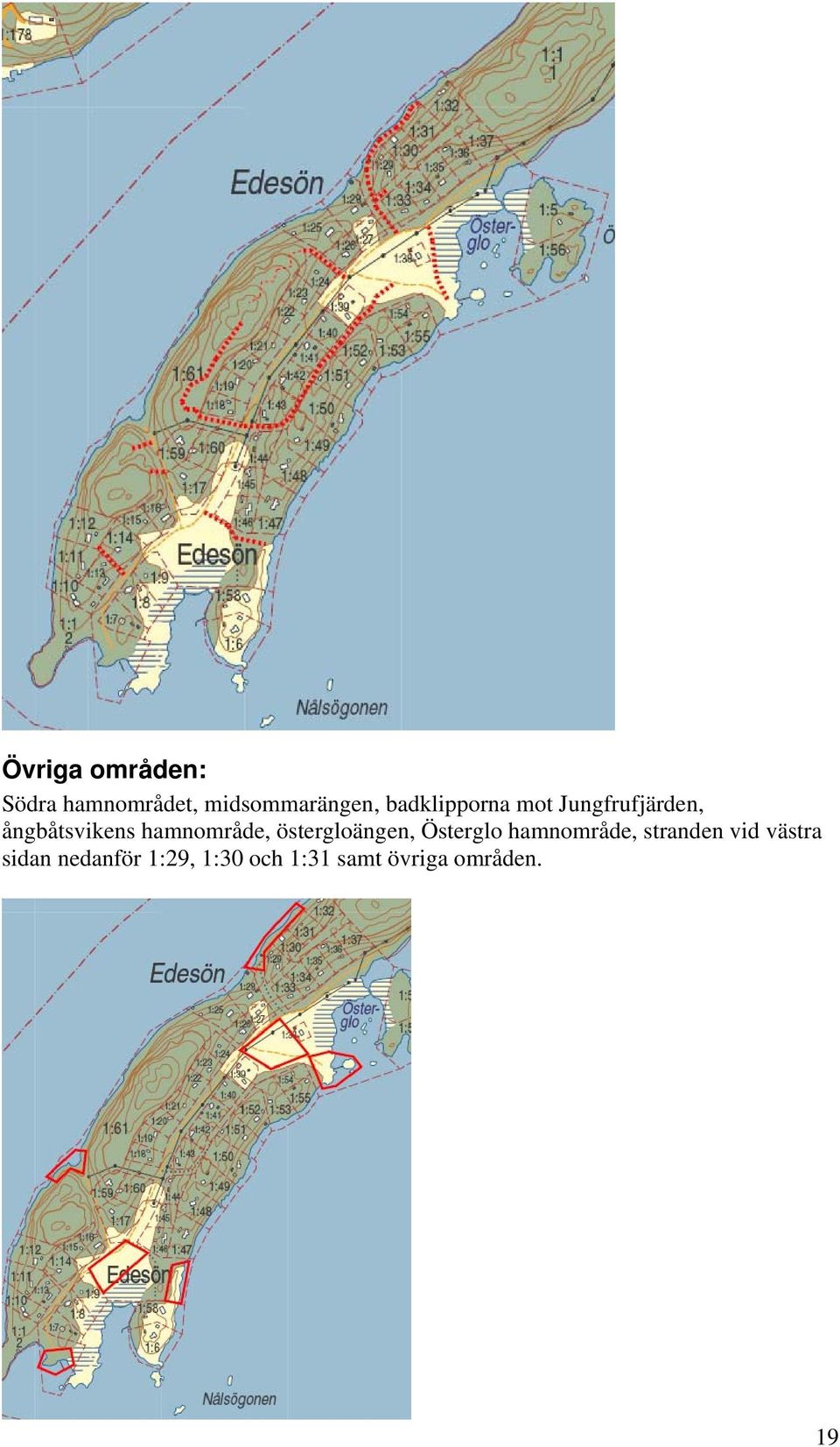 hamnområde, östergloängen, Österglo hamnområde,