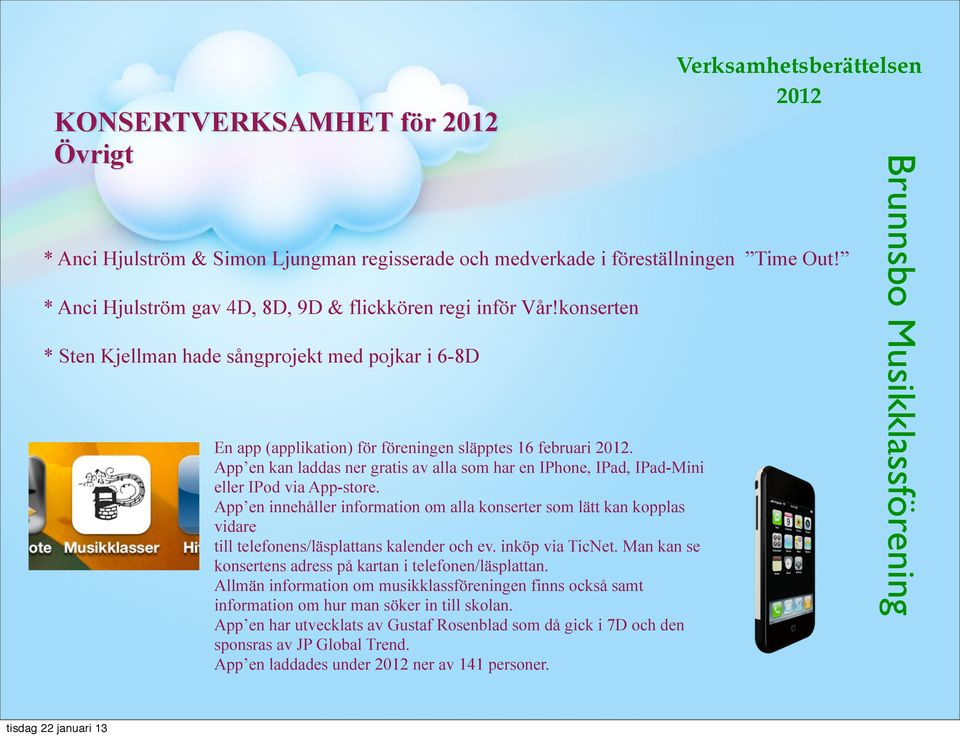 App en kan laddas ner gratis av alla som har en IPhone, IPad, IPad-Mini eller IPod via App-store.