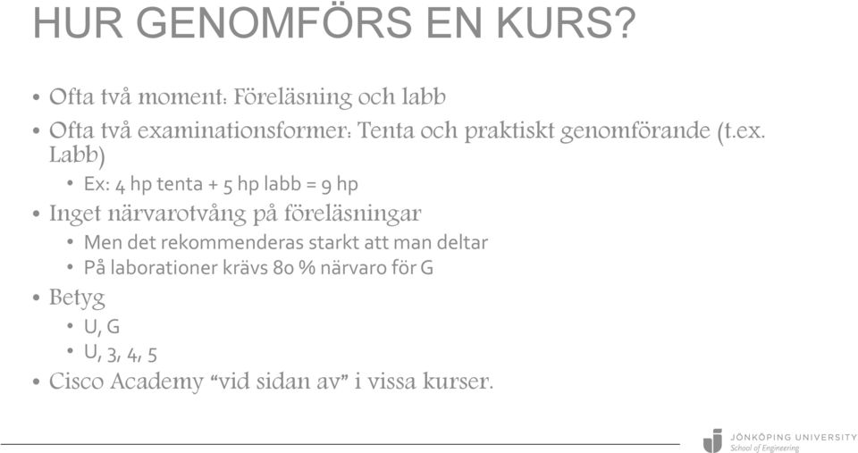 genomförande (t.ex.