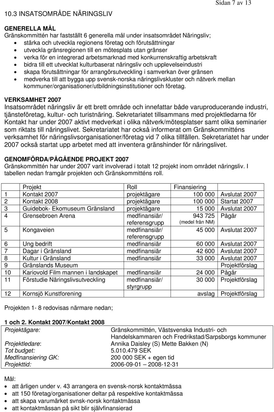 förutsättningar för arrangörsutveckling i samverkan över gränsen medverka till att bygga upp svensk-norska näringslivskluster och nätverk mellan kommuner/organisationer/utbildningsinstitutioner och