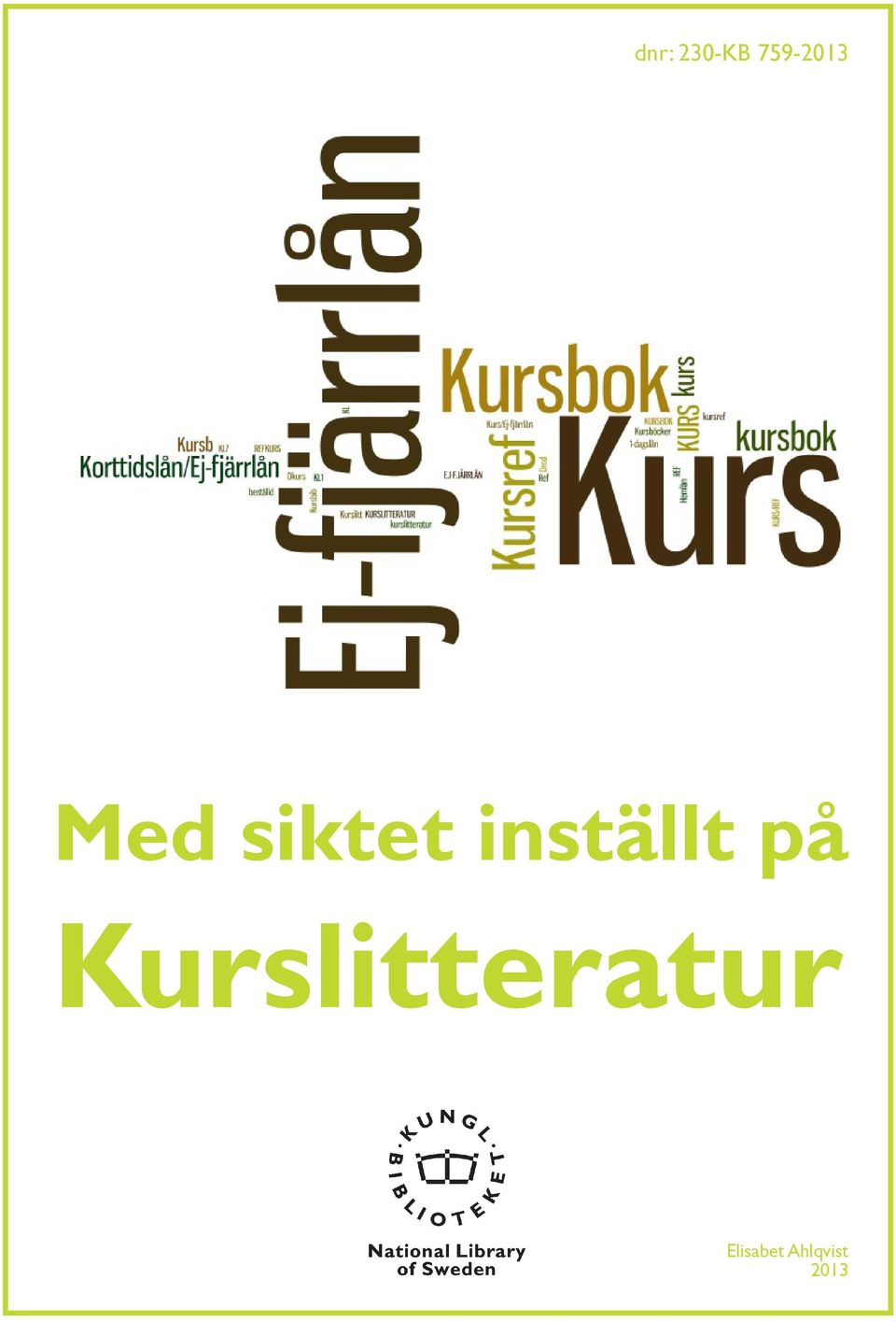 på Kurslitteratur