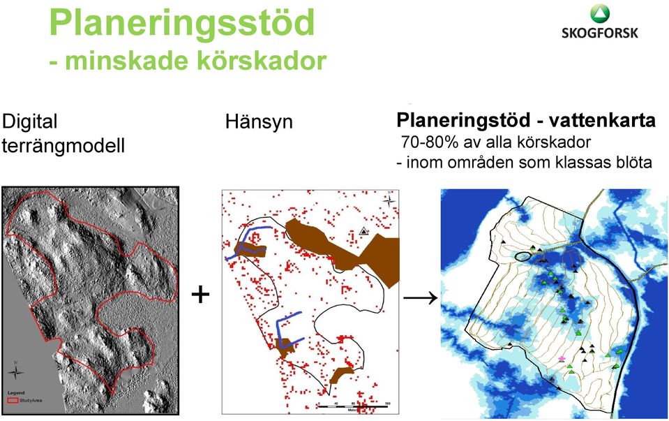 drivningsvägar - vattenkarta 70-80% - ekologiska av