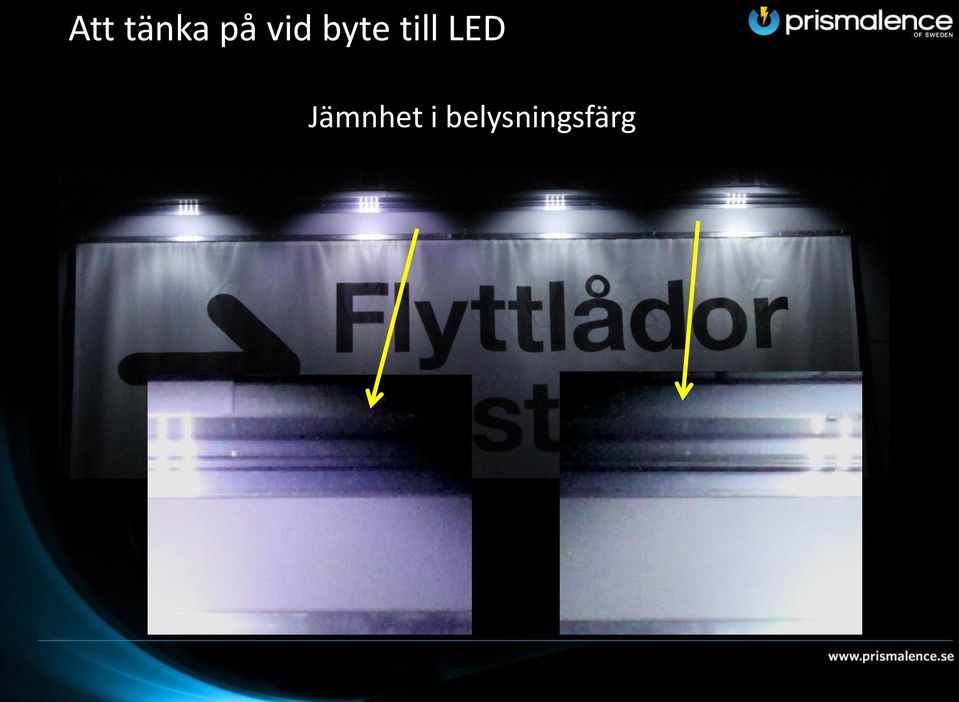 LED Jämnhet i