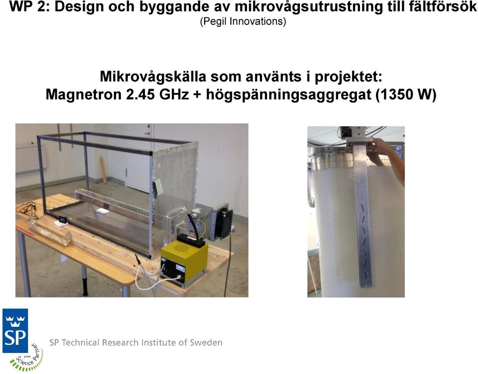 Innovations) Mikrovågskälla som använts i