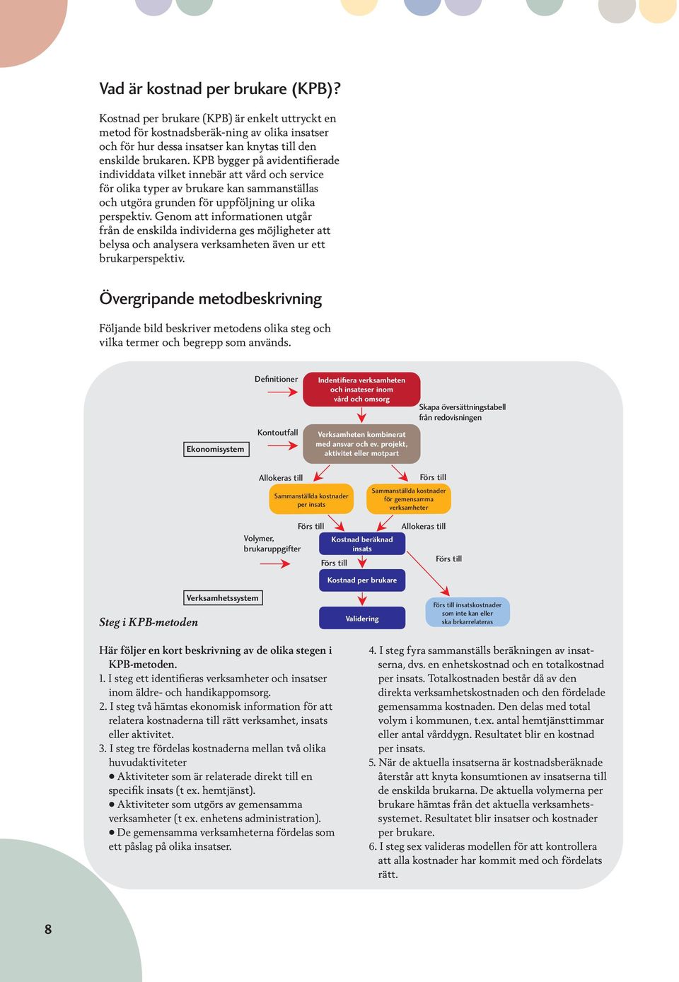 Genom att informationen utgår från de enskilda individerna ges möjligheter att belysa och analysera verksamheten även ur ett brukarperspektiv.