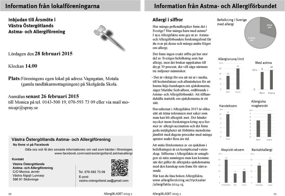 I nya Allergifakta som ges ut av Astmaoch Allergiförbundets forskningsfond får du svar på dessa och många andra frågor om allergi.