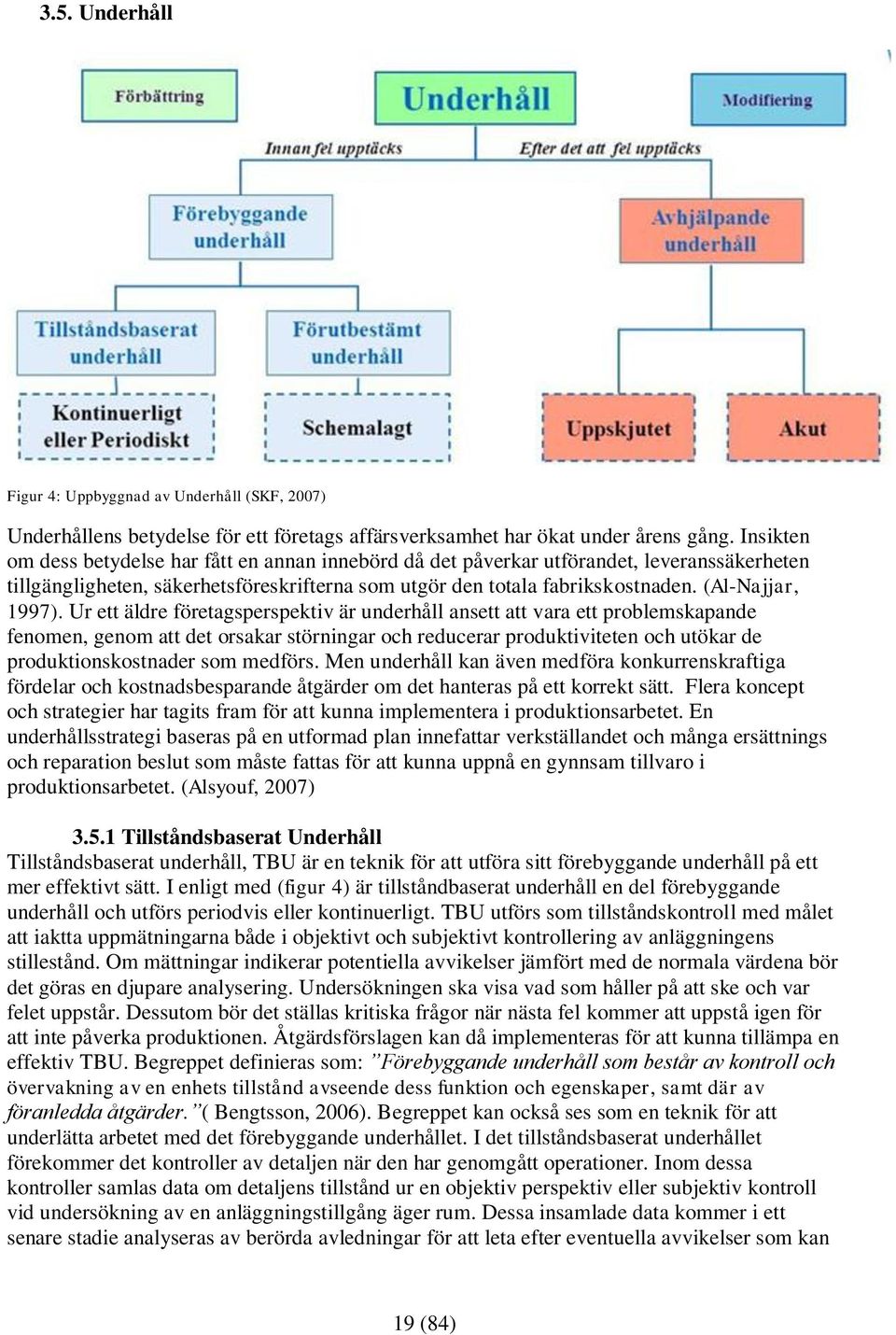 Ur ett äldre företagsperspektiv är underhåll ansett att vara ett problemskapande fenomen, genom att det orsakar störningar och reducerar produktiviteten och utökar de produktionskostnader som medförs.