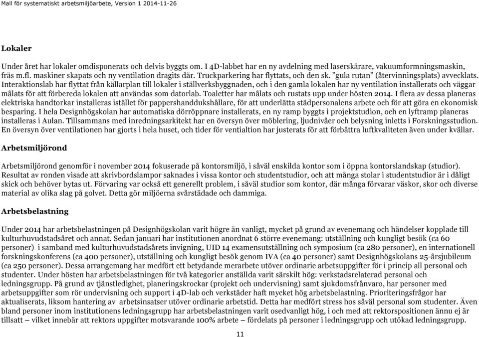 Interaktionslab har flyttat från källarplan till lokaler i ställverksbyggnaden, och i den gamla lokalen har ny ventilation installerats och väggar målats för att förbereda lokalen att användas som