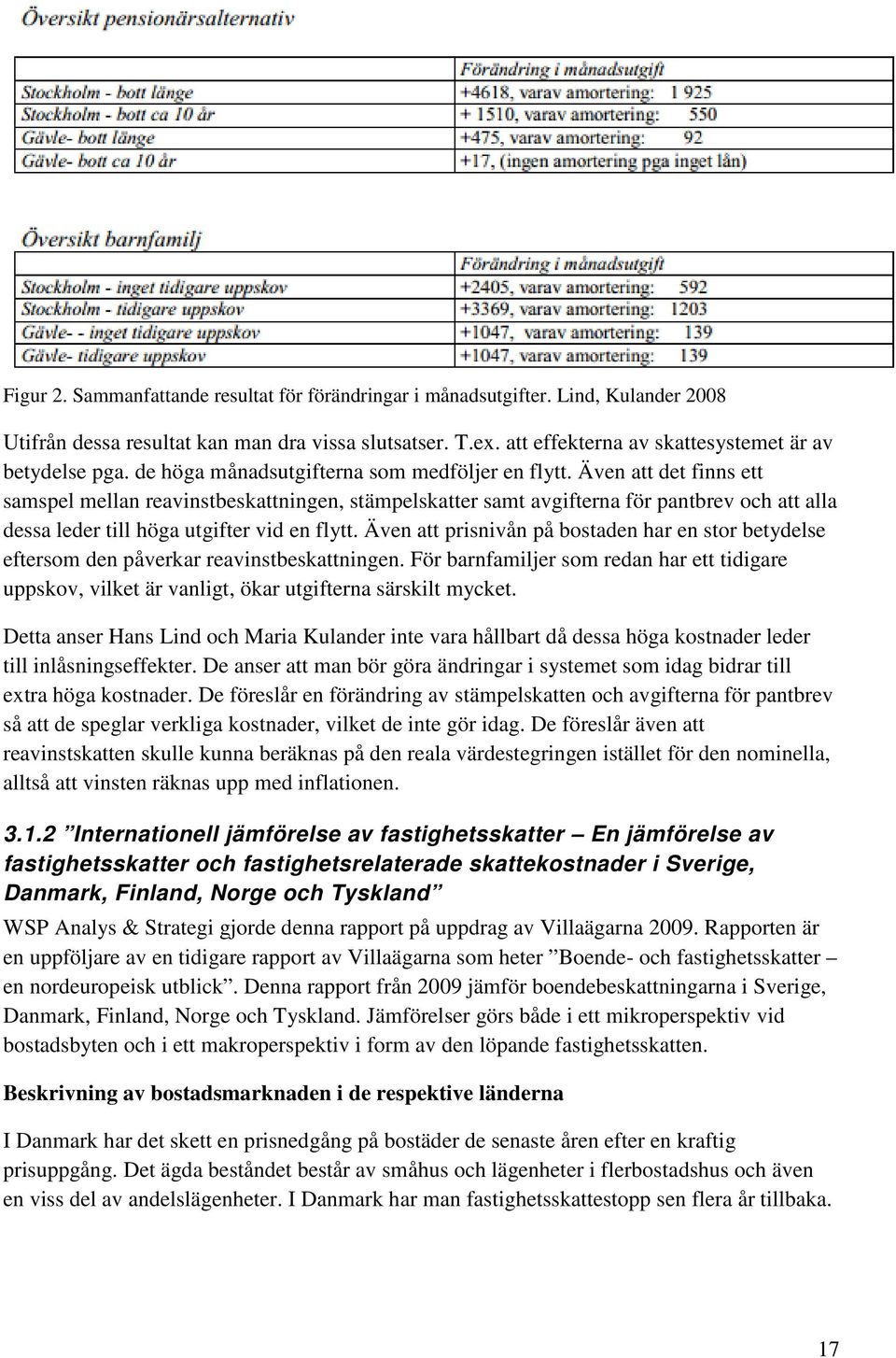 Även att det finns ett samspel mellan reavinstbeskattningen, stämpelskatter samt avgifterna för pantbrev och att alla dessa leder till höga utgifter vid en flytt.