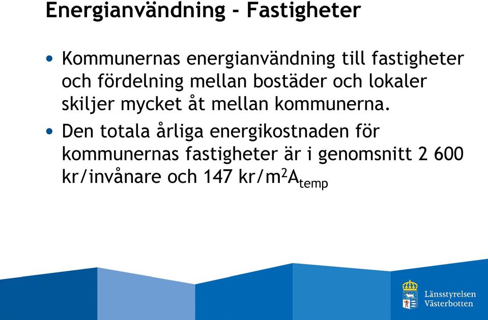 mycket åt mellan kommunerna.