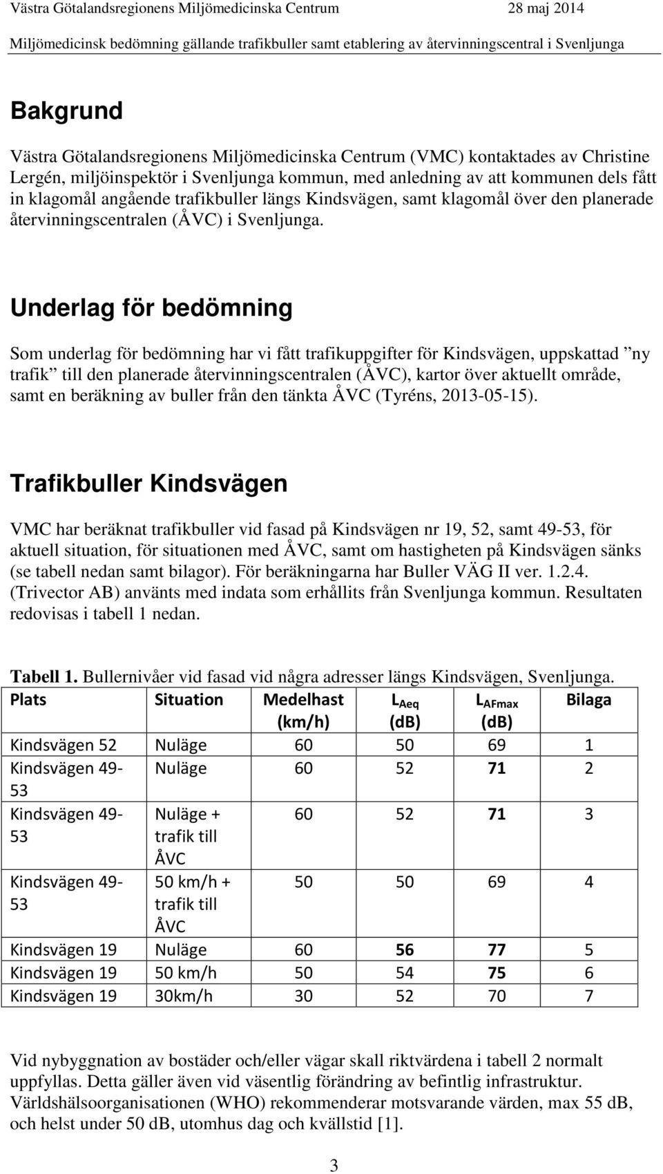 över den planerade återvinningscentralen (ÅVC) i Svenljunga.