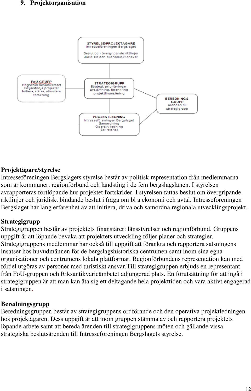 Intresseföreningen Bergslaget har lång erfarenhet av att initiera, driva och samordna regionala utvecklingsprojekt.