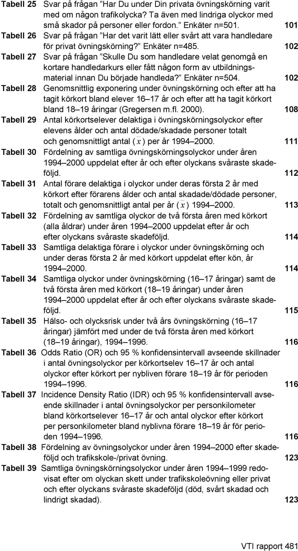 102 Tabell 27 Svar på frågan Skulle Du som handledare velat genomgå en kortare handledarkurs eller fått någon form av utbildningsmaterial innan Du började handleda? Enkäter n=504.