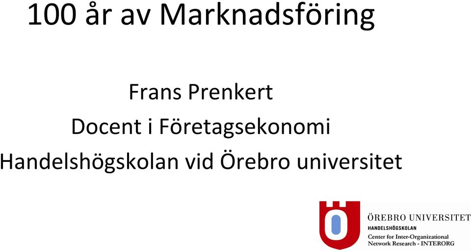 Företagsekonomi