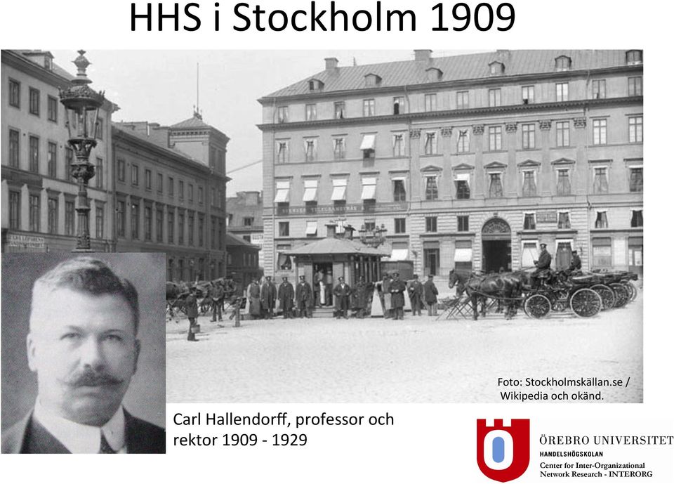 rektor 1909-1929 Foto: