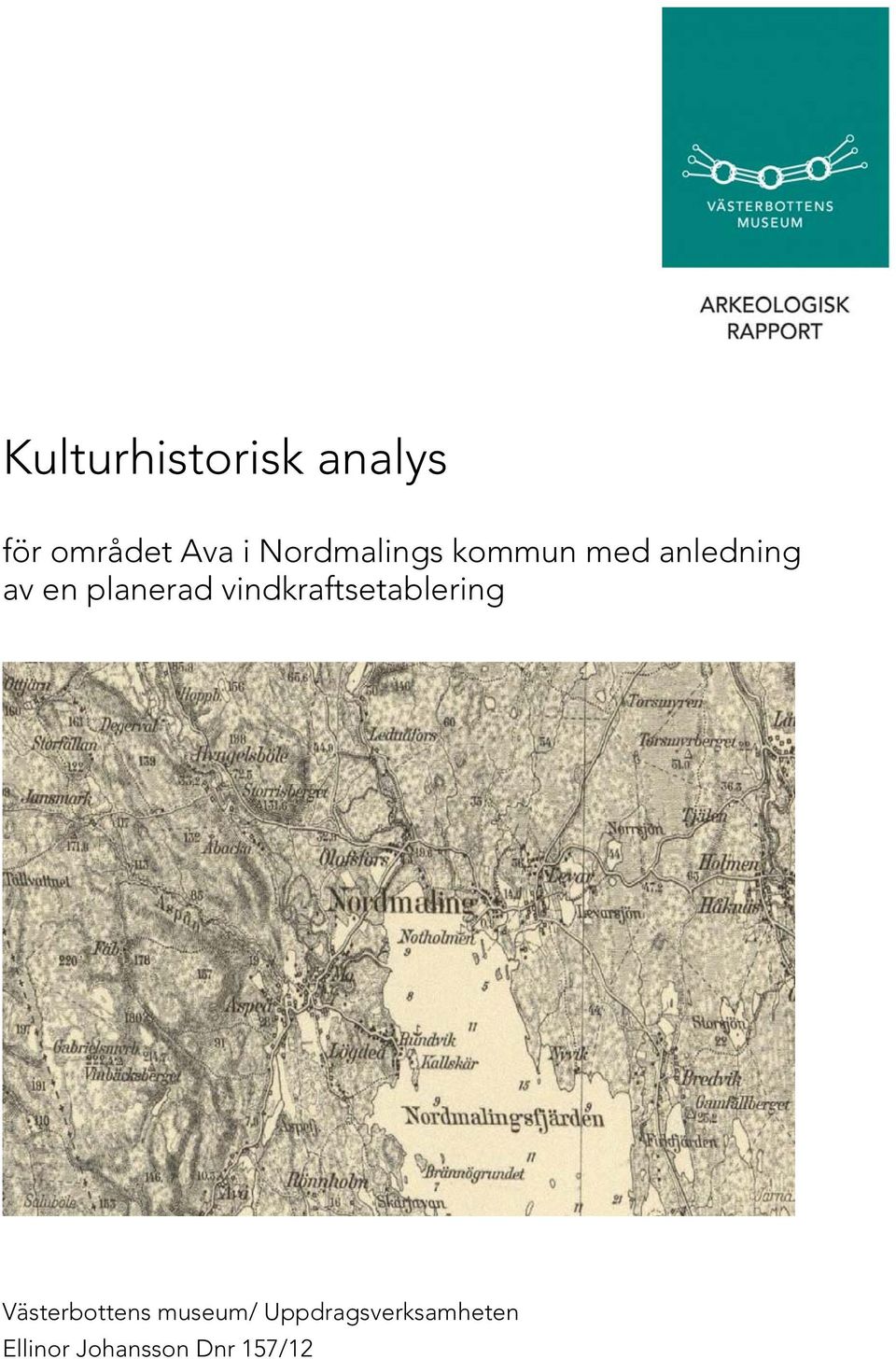 planerad vindkraftsetablering Västerbottens