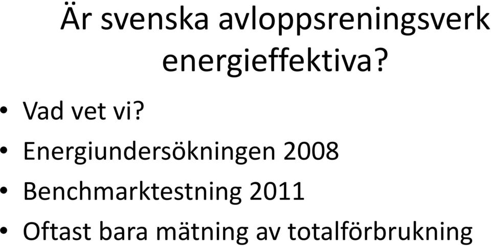 Energiundersökningen 2008