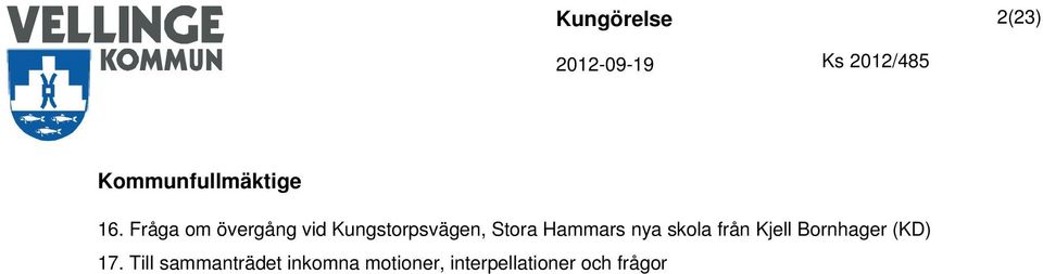 Stora Hammars nya skola från Kjell