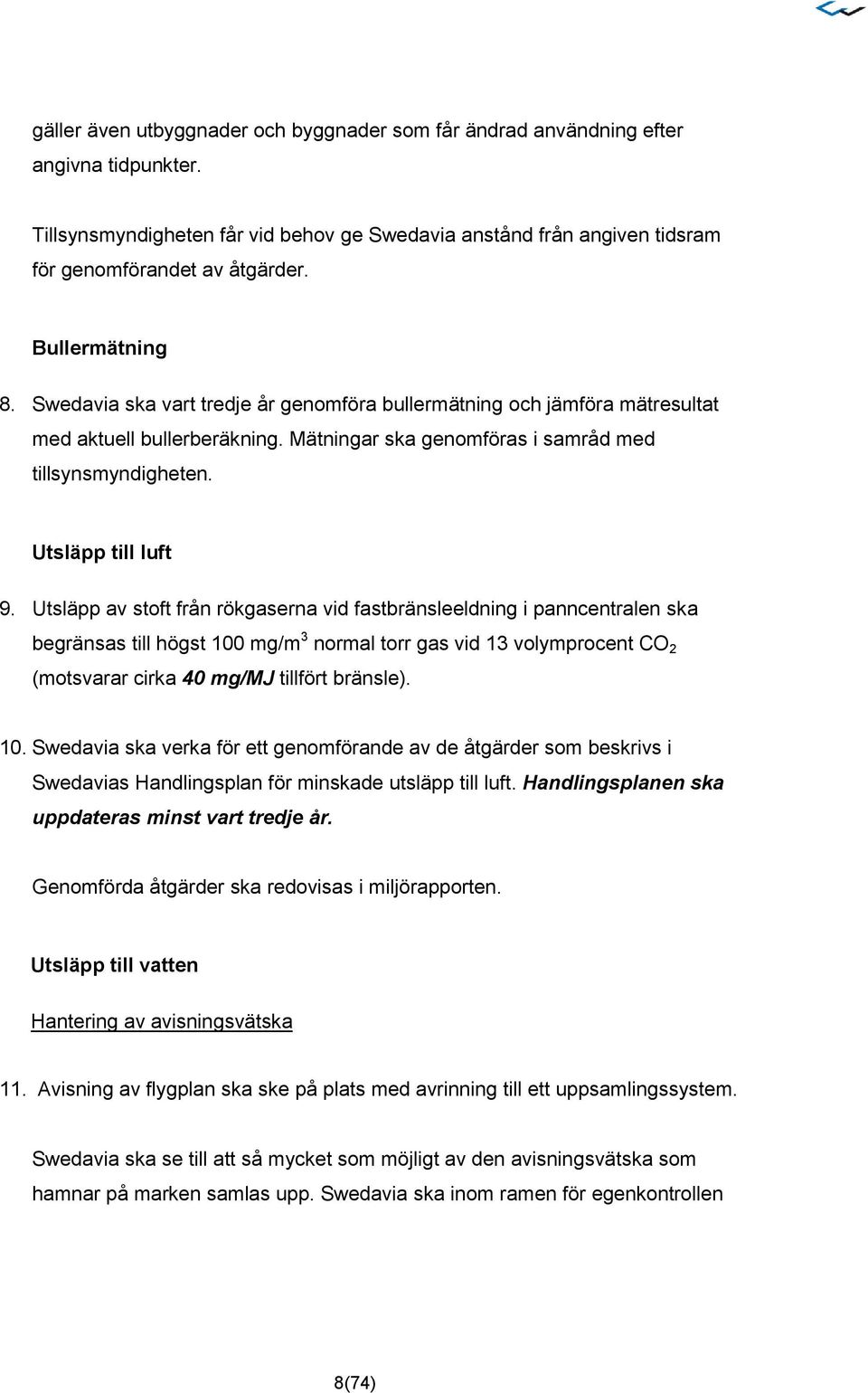 Utsläpp till luft 9.