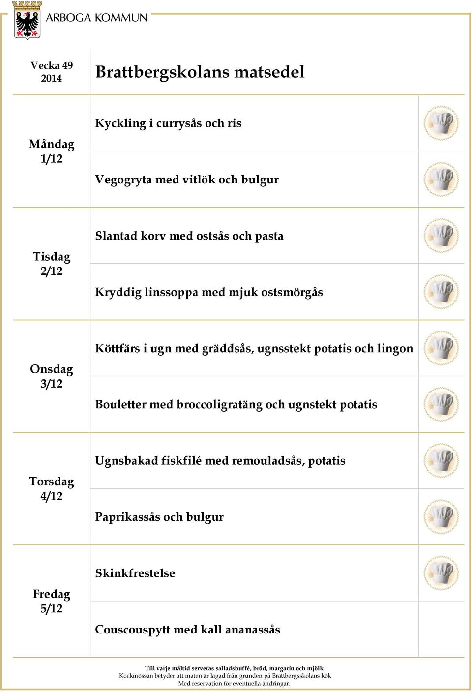 ugnsstekt potatis och lingon Bouletter med broccoligratäng och ugnstekt potatis 4/12 Ugnsbakad