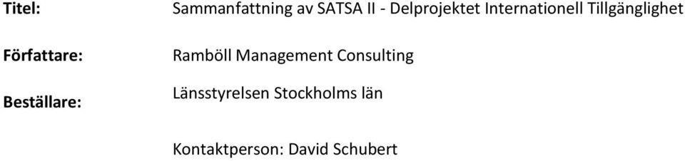 Tillgänglighet Ramböll Management Consulting