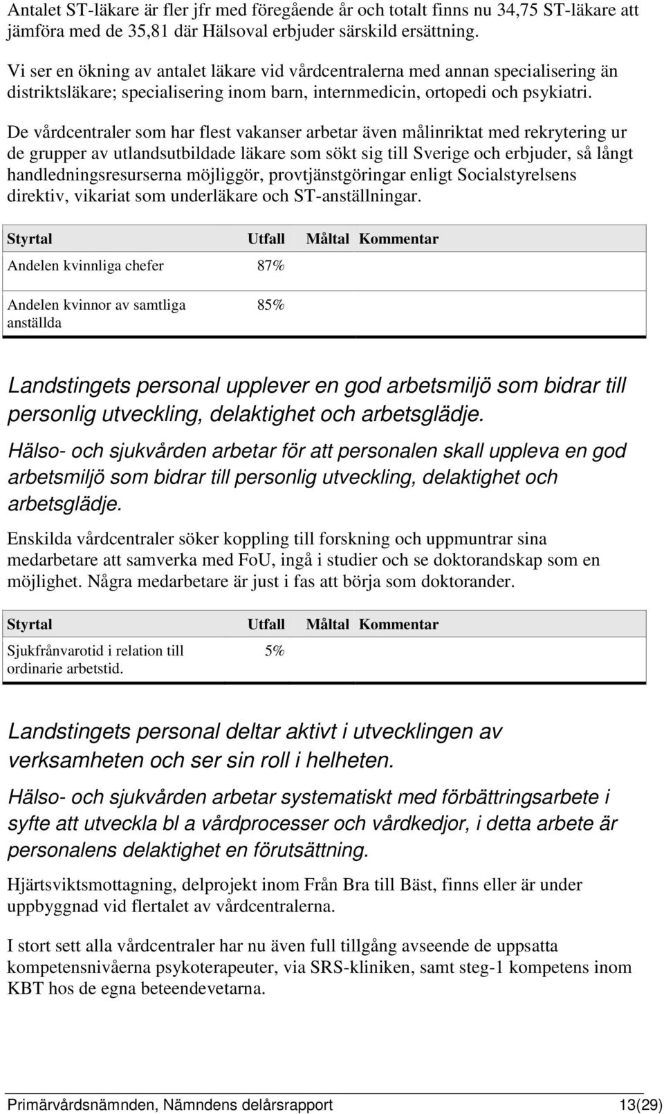 De vårdcentraler som har flest vakanser arbetar även målinriktat med rekrytering ur de grupper av utlandsutbildade läkare som sökt sig till Sverige och erbjuder, så långt handledningsresurserna