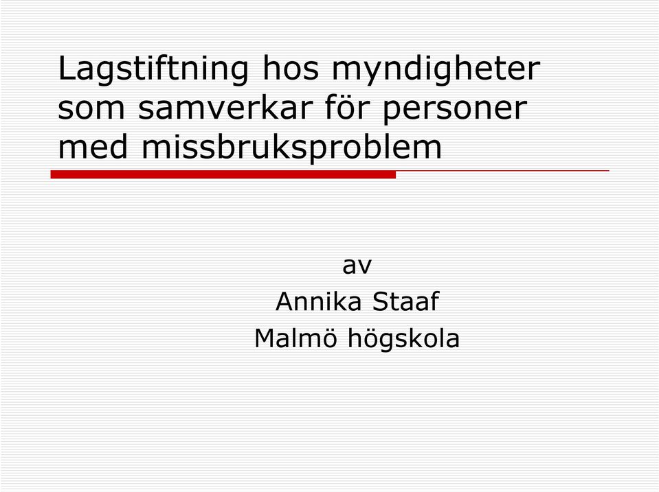 för personer med