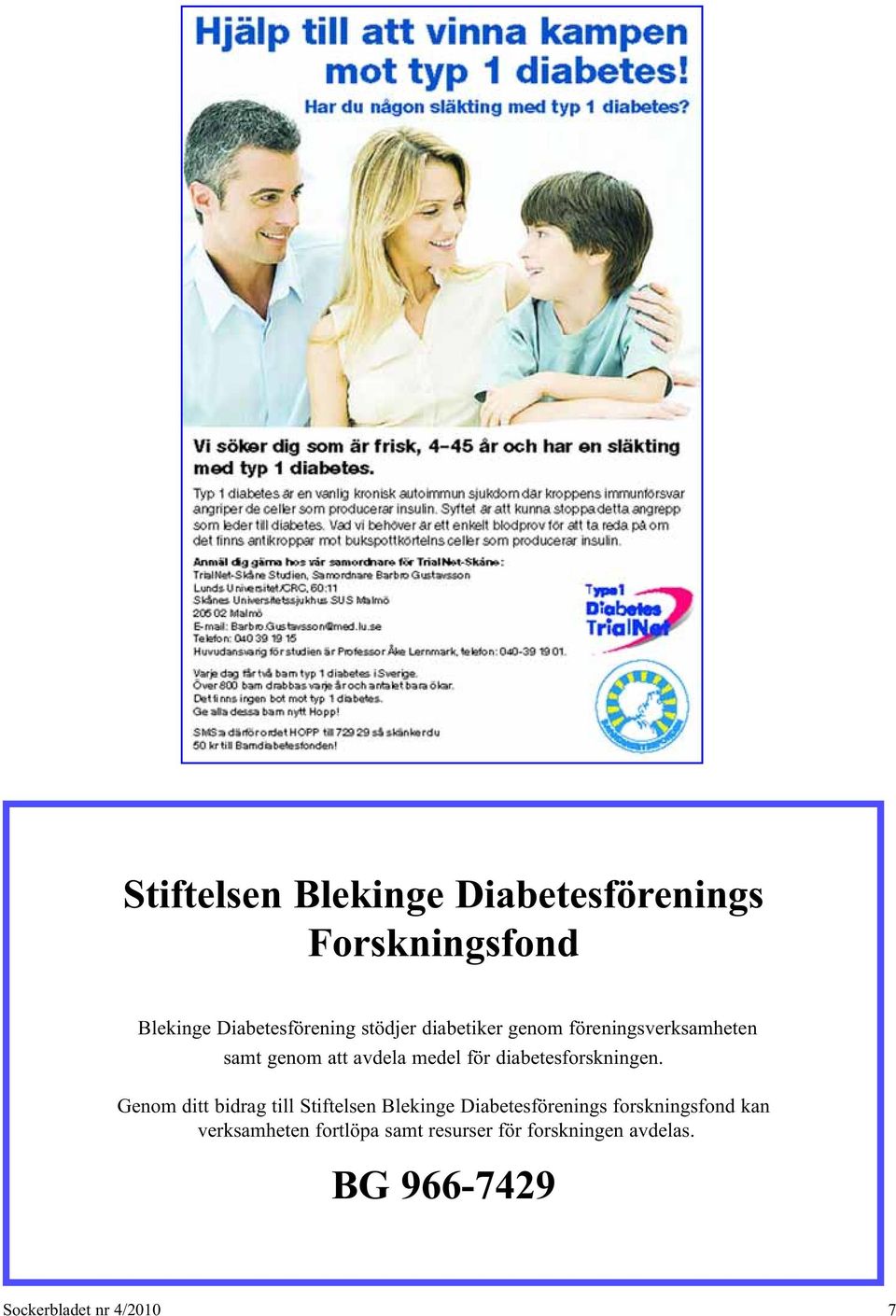 diabetesforskningen.