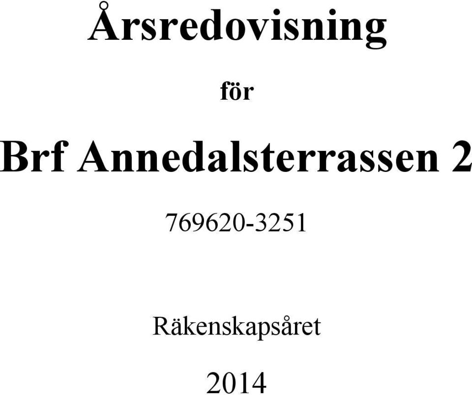 Annedalsterrassen