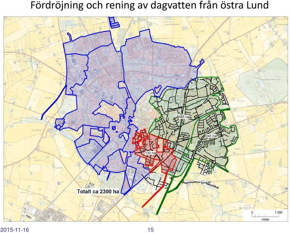 dagvatten från