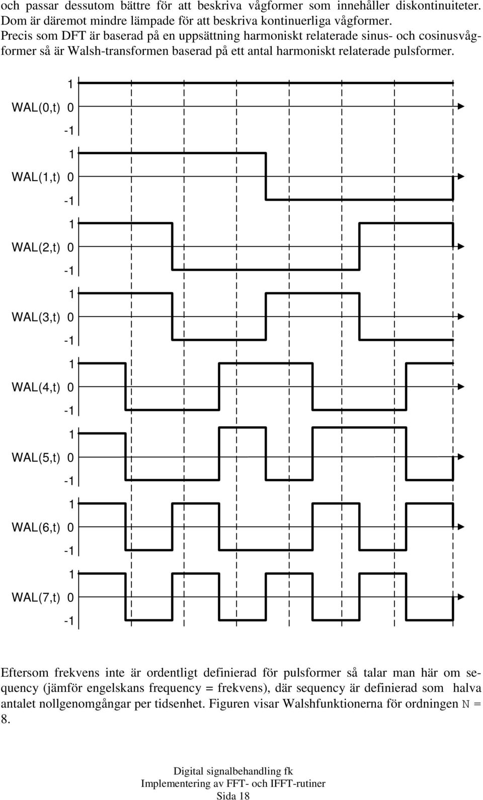 AL(,t) - AL(,t) - AL(,t) - AL(3,t) - AL(,t) - AL(5,t) - AL(6,t) - AL(7,t) - Eftrsom frvs it är ordtligt dfiirad för pulsformr så talar ma här om squcy