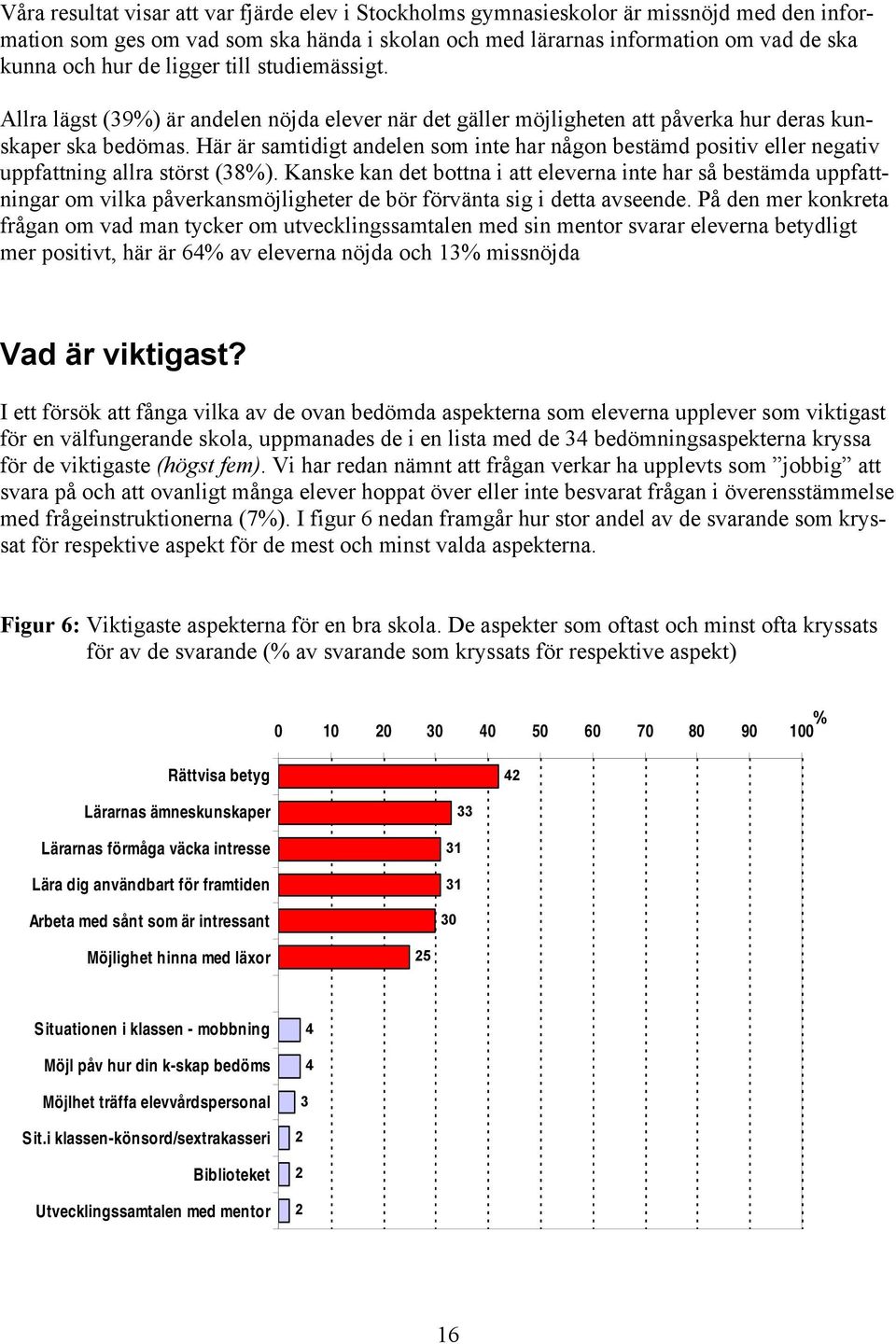 Här är samtidigt andelen som inte har någon bestämd positiv eller negativ uppfattning allra störst (38%).