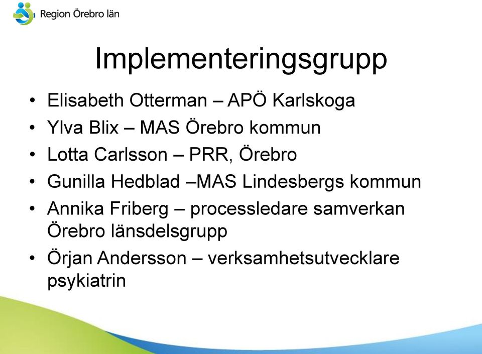 MAS Lindesbergs kommun Annika Friberg processledare samverkan