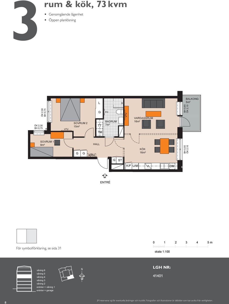 VARDASRUM B,7 m 7m² 7m² A A S VARDASRUM VARDASRUM BAKO BAKO B,55 B,65 ÖK, ÖK, A BAD E/IT För