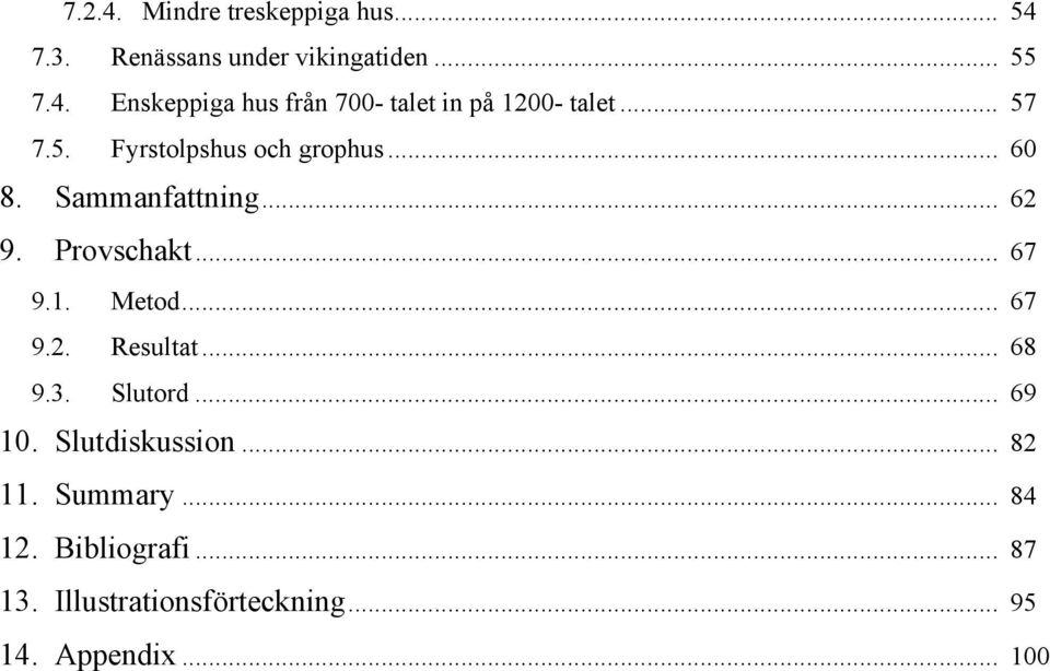 .. 67 9.2. Resultat... 68 9.3. Slutord... 69 10. Slutdiskussion... 82 11. Summary... 84 12.