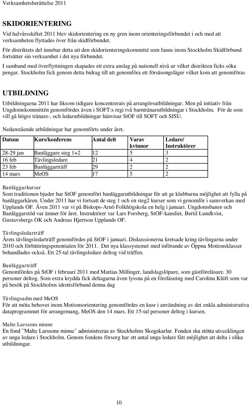 I samband med överflyttningen skapades ett extra anslag på nationell nivå ur vilket distrikten ficks söka pengar.