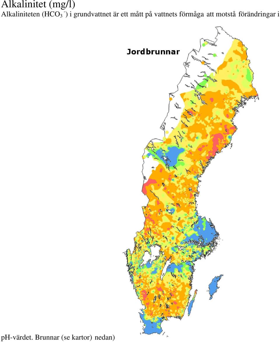 vattnets förmåga att motstå