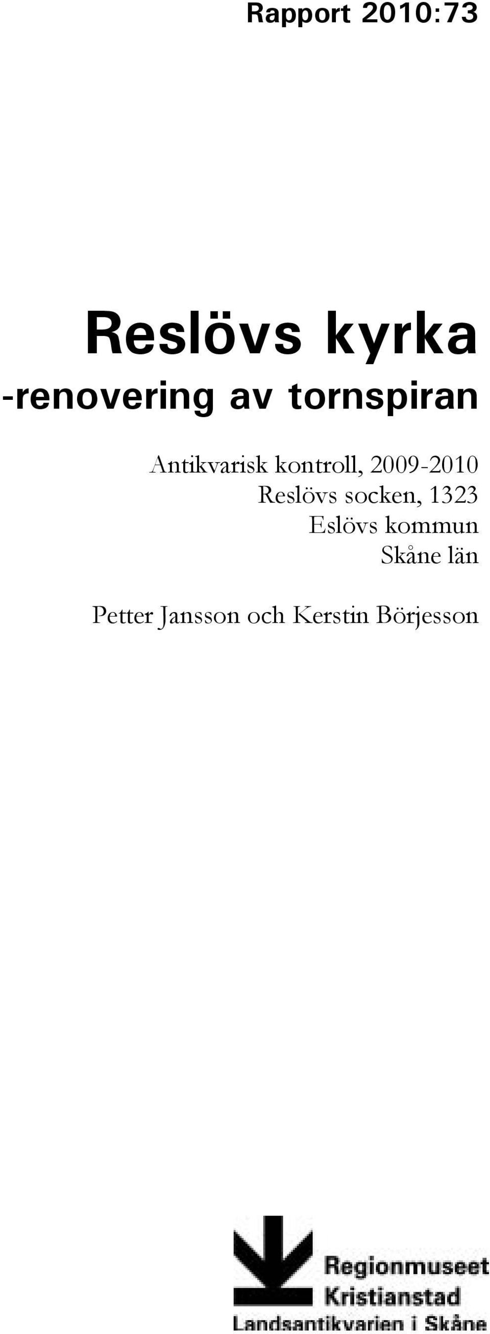 2009-2010 Reslövs socken, 1323 Eslövs