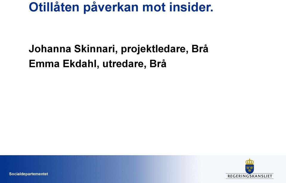 Johanna Skinnari,