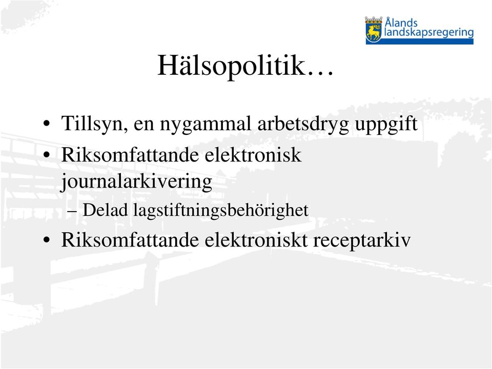 elektronisk journalarkivering Delad