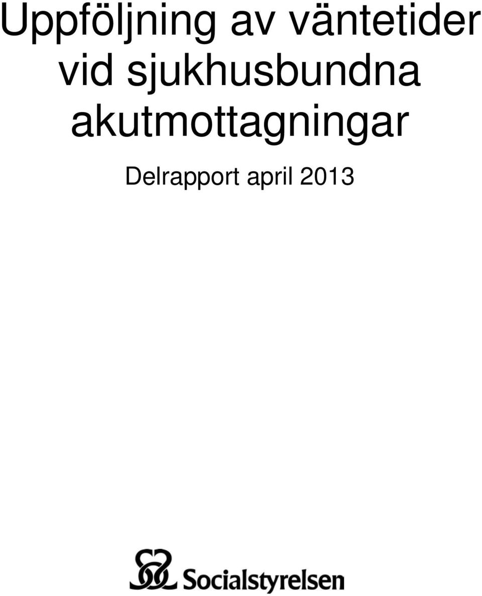 sjukhusbundna