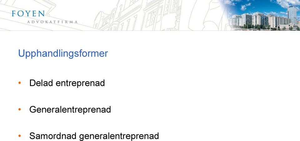 Generalentreprenad